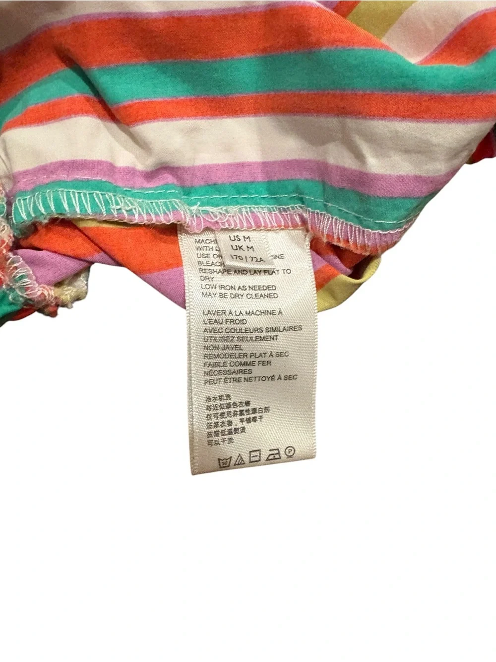Urban Outfitters Rainbow Striped Shorts Size Medium